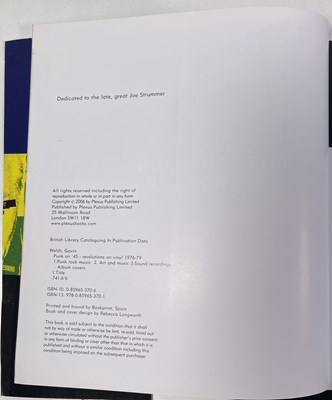 Lot 104 - COLLECTABLE BOOKS INC PUNK / THE DAMNED / JOHN CALE.