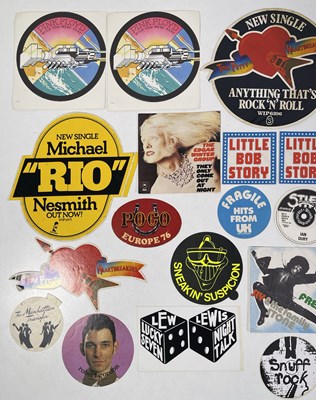 Lot 124 - ORIGINAL C 1970S/80S PROMOTIONAL STICKERS.