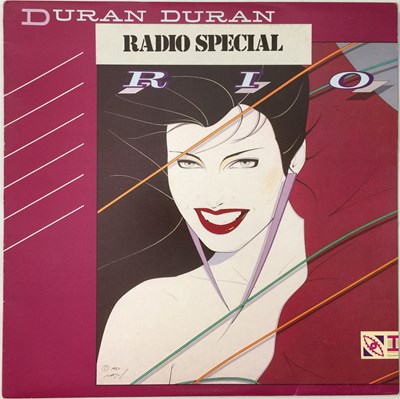 Lot 771 - DURAN DURAN - RIO LP (DD-999 - AUTRALIAN PROMO)