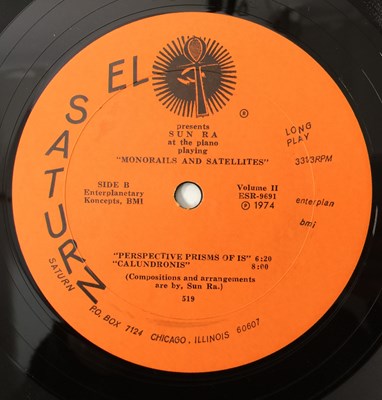 Lot 24 - SUN RA - MONORAILS AND SATELLITES VOL. 2 LP (EL SATURN - ESR-9691)