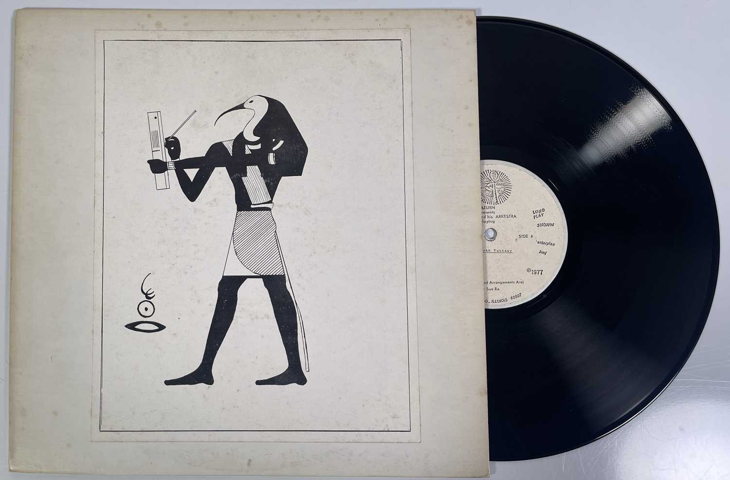 Lot 26 - SUN RA - TEMPLE U (SUB UNDERGROUND) (COSMO-EARTH FANTASY) LP (EL SATURN - C. 1977 REISSUE)