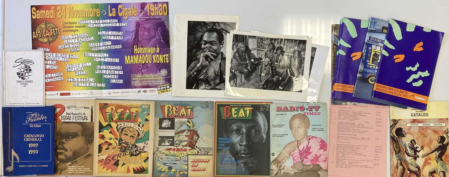 Lot 37 - ISLAND RECORDS / REGGAE MEMORABILIA AND EPHEMERA