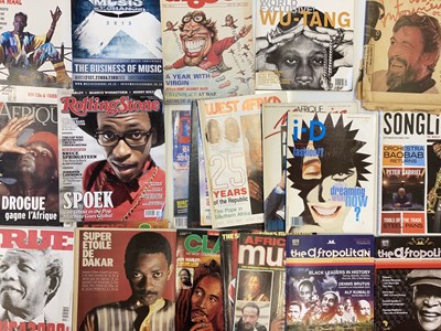 Lot 37B - AFRICAN /. REGGAE MUSIC MAGAZINES