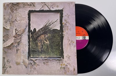 Lot 62 - LED ZEPPELIN - 'IV' LP (FIRST UK COMMERCIAL PRESSING - ATLANTIC 2401012 - A1/B1 MATRIX)