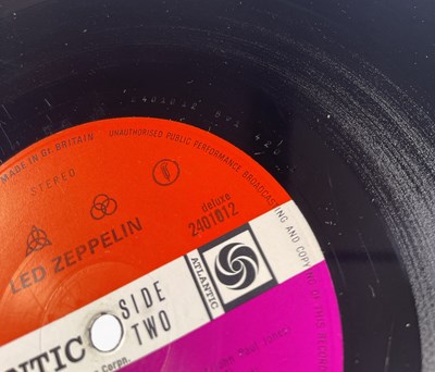 Lot 62 - LED ZEPPELIN - 'IV' LP (FIRST UK COMMERCIAL PRESSING - ATLANTIC 2401012 - A1/B1 MATRIX)