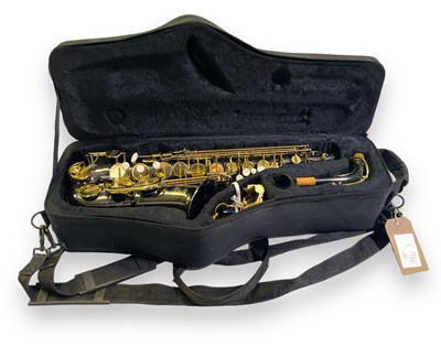 Lot 35 - TREVOR JAMES ALTO SAX IN CASE.