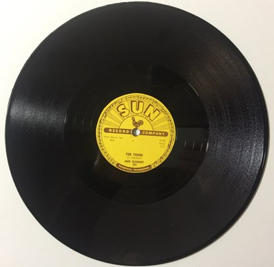 Lot 19 - Jack Clement - Ten Years/ Your Lover Boy 78 (SUN 291)