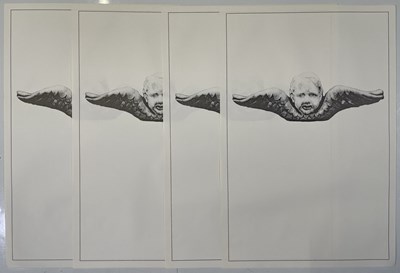 Lot 487 - STONE ROSES - FOUR 'LOVE SPREADS' TEASER POSTERS.