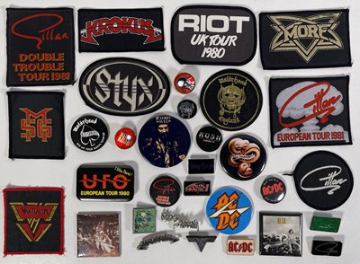 Lot 69 - ROCK / HARD ROCK / METAL PATCHES AND BADGES.