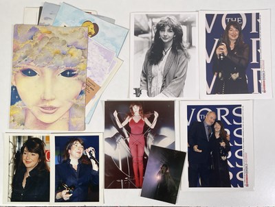 Lot 117 - KATE BUSH - LIONHEART TOUR PROGRAMME INC TICKET STUB.