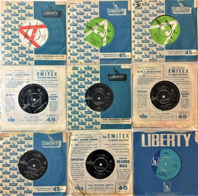 Lot 64 - LIBERTY 7" - P.J. PROBY & MALE/MALE LED GROUPS