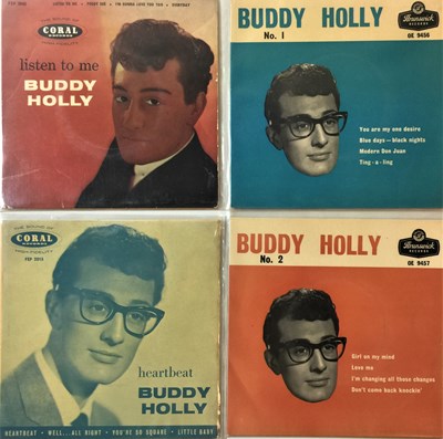 Lot 41 - Buddy Holly - 7" UK EP Rarities
