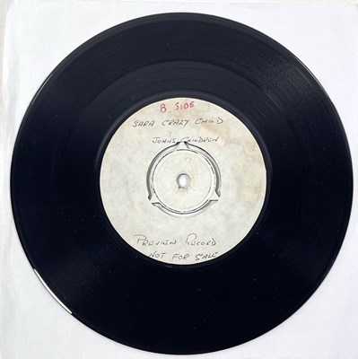 Lot 55 - JOHN'S CHILDREN - COME AND PLAY WITH ME IN THE GARDEN/ SARA CRAZY CHILD 7" (UK TEST PRESSING - SNB 001)