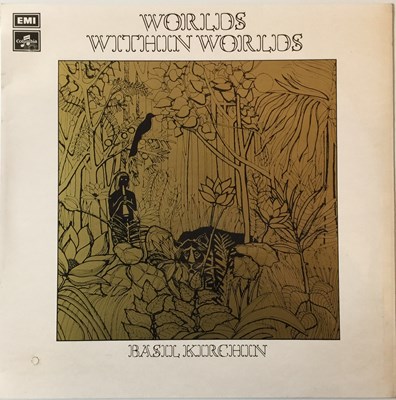 Lot 13 - BASIL KIRCHIN - WORLDS WITHIN WORLDS LP (ORIGINAL UK PRESSING - COLUMBIA SCX 6463)