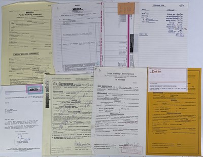 Lot 76 - PROG ARTISTS INC CARAVAN - ORIGINAL 1971-1975 CONCERT BOOKING DOCUMENTS.