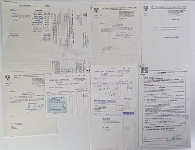 Lot 76 - PROG ARTISTS INC CARAVAN - ORIGINAL 1971-1975 CONCERT BOOKING DOCUMENTS.