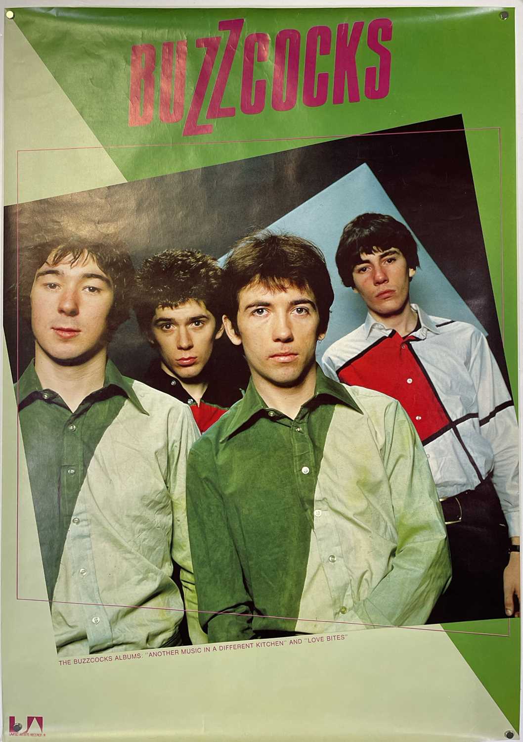 Lot 46 - BUZZCOCKS - ORIGNAL UNITED ARTISTS PROMO POSTER