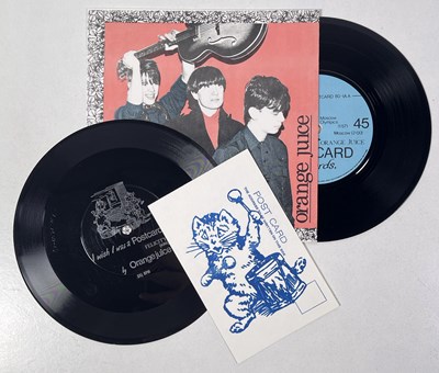 Lot 82 - ORANGE JUICE - FALLING AND LAUGHING (ORIGINAL UK 7" ALSO INCLUDING BLUE BOY)