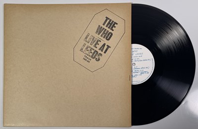 Lot 66 - THE WHO - LIVE AT LEEDS LP (COMPLETE 1ST UK  BLACK TEXT PRESSING - TRACK 2406 001)