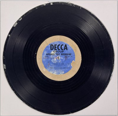 Lot 83 - THE ROLLING STONES - CAROL/CAN I GET A WITNESS - ORIGINAL UK DECCA 10" ACETATE RECORDING