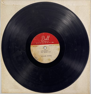 Lot 84 - THE ROLLING STONES - 'SATANIC MAJESTIES' - ORIGINAL BELL STUDIOS ACETATE LP - DEMO RECORDINGS/COMMERCIALLY UNRELEASED