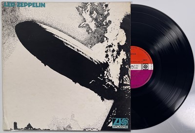 Lot 79 - LED ZEPPELIN - LED ZEPPELIN 'I' LP (ORIGINAL UK 'TURQUOISE/SUPERHYPE' PRESSING - ATLANTIC 588171)