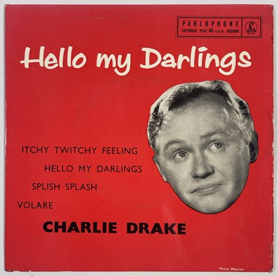 Lot 1 - THE SEX PISTOLS - CHARLIE DRAKE SINGLE SIGNED BY JOHNNY ROTTEN.