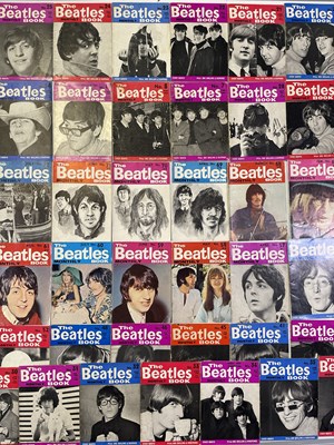 Lot 14 - THE BEATLES - MONTHLY BOOKS / COLLECTORS CARDS.