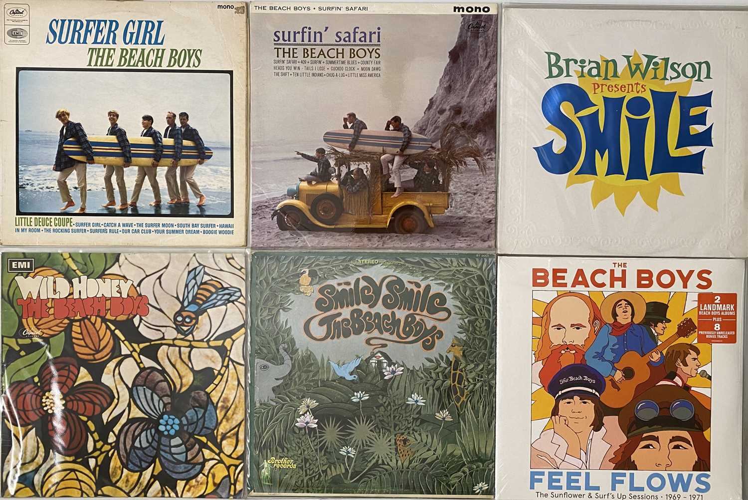 Lot 31 - THE BEACH BOYS AND RELATED - LP COLLECTION