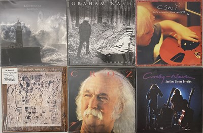 Lot 33 - CROSBY, STILLS, NASH & YOUNG AND RELATED - CONTEMPORARY LPs