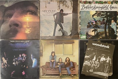 Lot 35 - CSNY AND RELAYED LP PACK (EARLY ALBUMS/ ORIGINAL UK PRESSINGS)