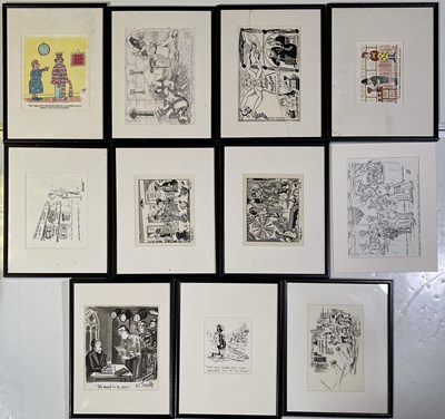 Lot 95 - COMIC ART / COMIC STRIPS.