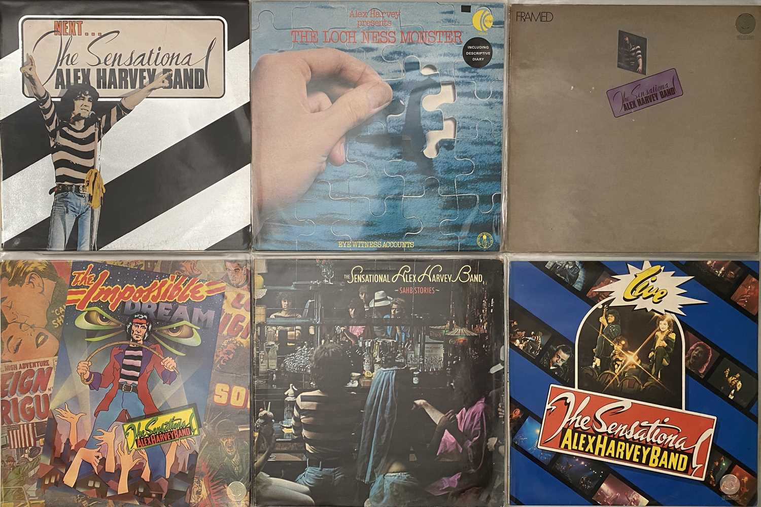 Lot 56 - ALEX HARVEY - LP PACK