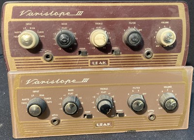 Lot 23 - Audio Equipment - Rogers Speakers / Leak Variscope - 23
