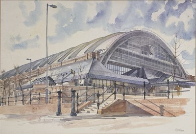 Lot 5 - KEN MOSELY PAINTING - MANCHESTER G-MEX.