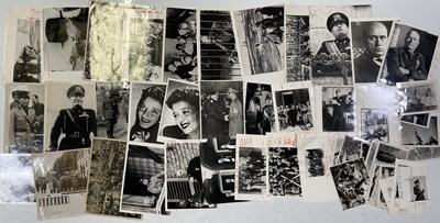 Lot 78 - BENITO MUSSOLINI - COLLECTION OF PRESS PHOTOGRAPHS.