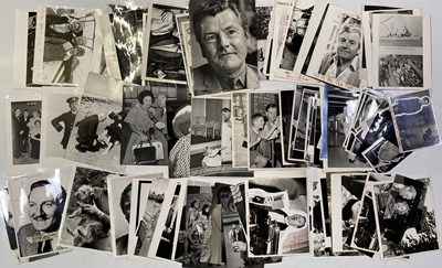 Lot 243 - KENNETH MORE / LESLIE PHILLIPS- LARGE COLLECTION OF PRESS PHOTOGRAPHS.
