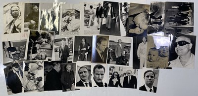 Lot 259 - MARLON BRANDO -  COLLECTION OF PRESS PHOTOGRAPHS.