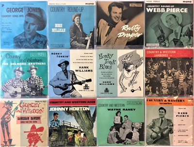 Lot 89 - COUNTRY/WESTERN - EP COLLECTION. 42 x original...