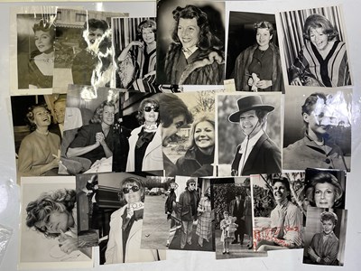 Lot 262 - RITA HAYWORTH -  COLLECTION OF PRESS PHOTOGRAPHS.