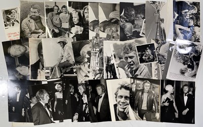 Lot 267 - STEVE MCQUEEN -  COLLECTION OF PRESS PHOTOGRAPHS.