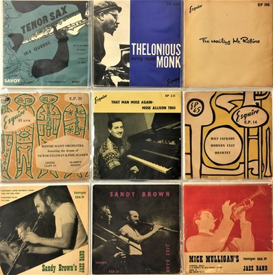 Lot 94 - JAZZ EPs - ESQUIRE/TEMPO & SAVOY