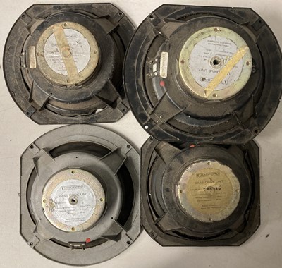 Lot 18 - LARGE COLLECTION OF SPEAKER CONES.