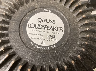 Lot 18 - LARGE COLLECTION OF SPEAKER CONES.