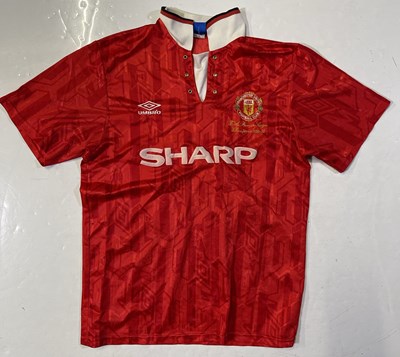 Lot 322 - MANCHESTER UNITED - 1992-3 LEAGUE WINNERS HOME SHIRT.