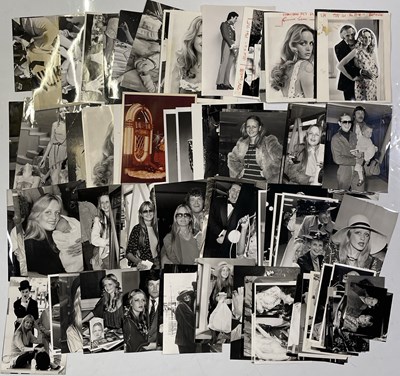Lot 277 - TWIGGY -  COLLECTION OF PRESS PHOTOGRAPHS.
