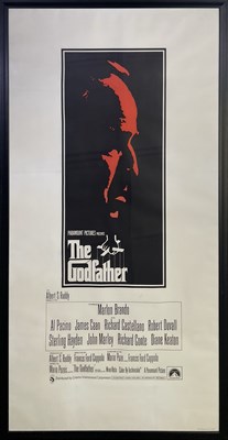Lot 193 - THE GODFATHER 1972 ORIGINAL UK THREE-SHEET POSTER.