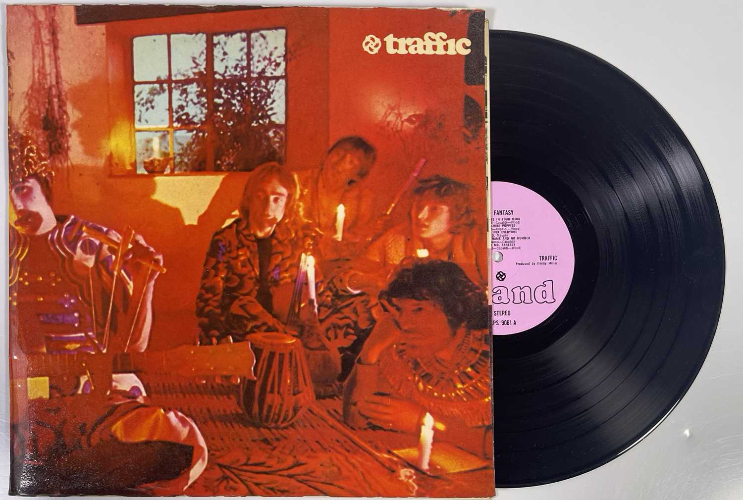 Lot 69 - TRAFFIC - MR FANTASY LP (UK ORIGINAL - PINK ISLAND - ILPS 9061)
