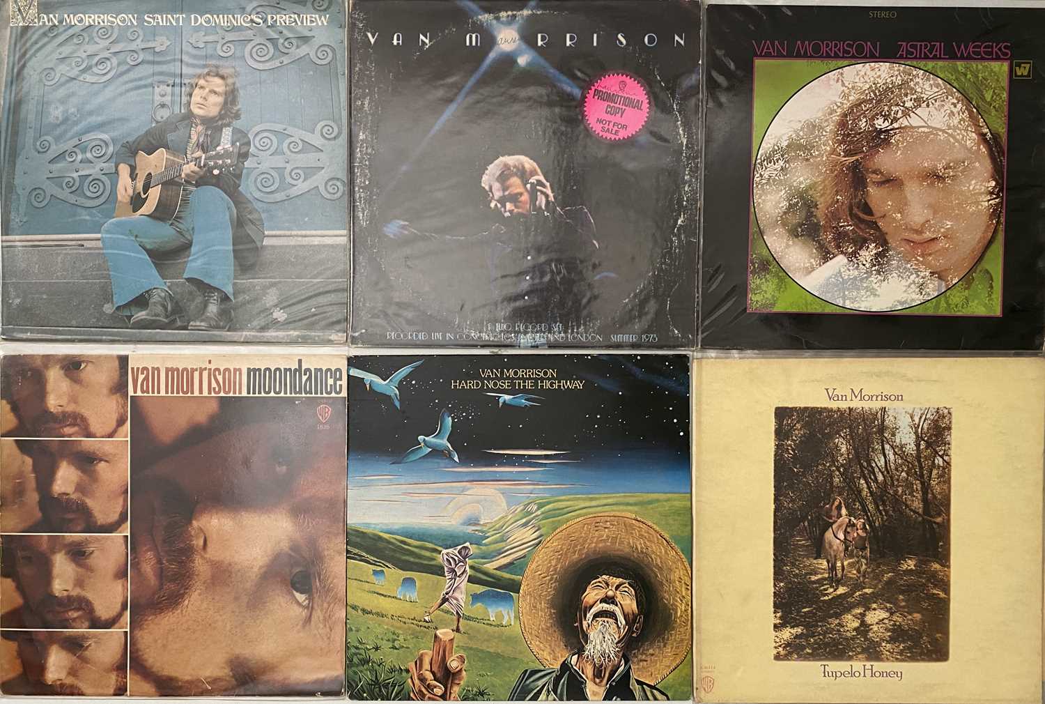 Lot 60 - VAN MORRISON / RELATED - LP / 12" COLLECTION