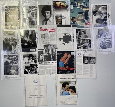 Lot 227 - FILM STARS -  SIGNED FILM STILLS.